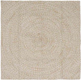 vidaXL Alfombras De &Aacute;rea Cuadrado Natural Y 160 X 160 Cm Yute Vidaxl