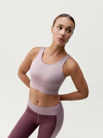 Born Living Yoga Top Maiko Tuscany/Deep Rose