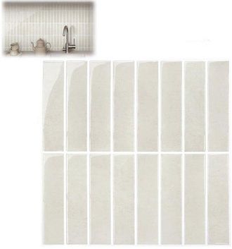 OEM 12 Piezas, Adhesivos Decorativos Para Pared De Cocina Y Ba&ntilde;o, Adhesivos Para Azulejos, Adhesivos De Pared, 30,5 X 30,5 Cm, Beige
