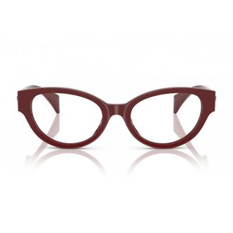 Versace VE3361U108 Cat-Eye Acetate Eyeglasses - Red