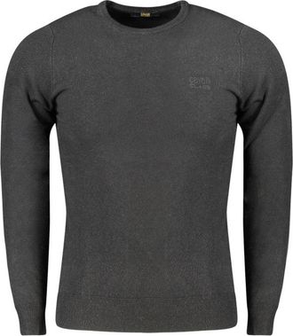 Cavalli Nero Viscosa Uomo Mens Maglia