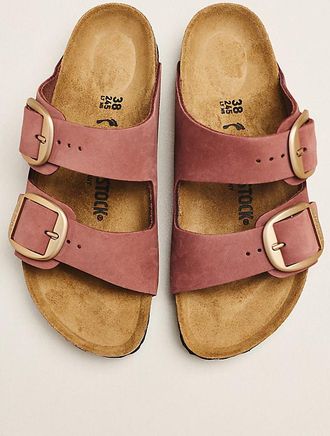 Birkenstock Arizona Big Buckle Nubuck Sandals