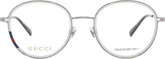 Gucci Demo Oval Ladies Eyeglasses GG1851O 003 50