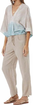 Young Fabulous & Broke Tia Top In Wave Patina Wash