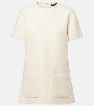 Loro Piana Irina wool and silk T-shirt