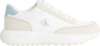 Calvin Klein Jeans Beige Leren Sport Sneakers