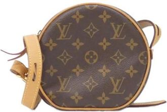 Louis Vuitton Pre-owned Monogram Boite Chapeau Souple Shoulder Bag - Dames - Vintage Schoudertas - Bruin - ONE Size - Vintage