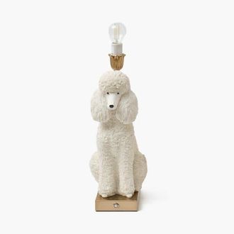 Mrs. Alice Fifi Poodle Rechargeable Lamp in White at Nordstrom