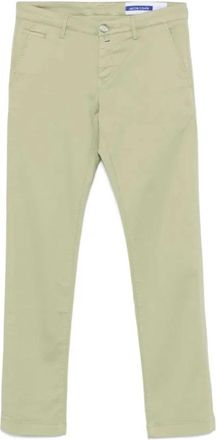 Jacob Cohen Slim Fit Denim Jeans - Heren - Chinos - Groen - W31 - Denim - Broeken