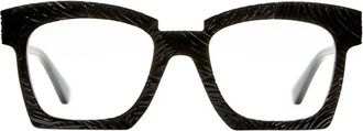 Kuboraum Stijlvolle zonnebril voor modeliefhebbers - unisex - Brillen - Zwart - 51 MM - Accessoires