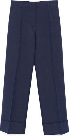 Valentino Garavani Pantaloni in crêpe - Blu