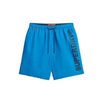 Superdry Hombre, Trajes de baño, Azul, Talla: M