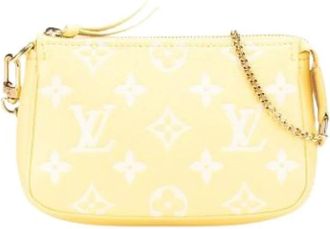 Louis Vuitton Pre-owned Mini Bags, female, Yellow, Size: ONE SIZE Pre-owned Mini Bag