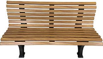 Blome Banco Para Parques De Pl&aacute;stico Con 13 Listones Anchura 1500