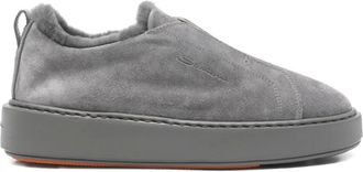 Santoni Sneakers senza lacci Victory - Grigio