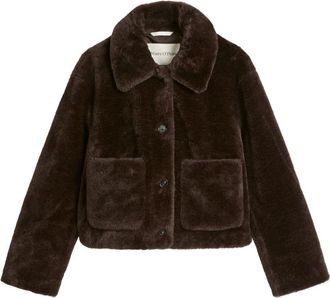 Marc O'Polo Teddy Jacket - - Jackets - Donna - Marrone - M