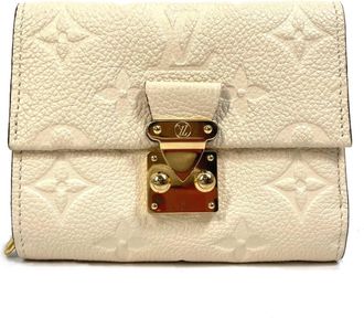 Louis Vuitton Monogram Empreinte Monogram Empreinte Wallet (Tri-Fold) (Pre-Owned)