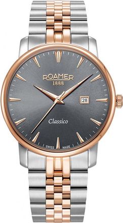 Roamer 971856-49-55-50 Mens Classico Watch - Silver - One Size