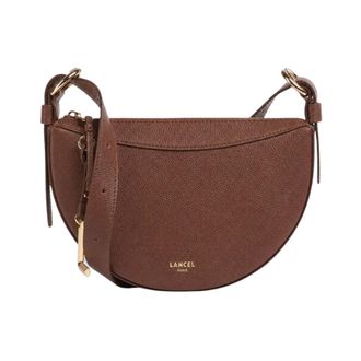 Lancel Bolso de Hombro Faubourg Demi-Lune - Bags - Mujer - Marr&oacute;n - ONE SIZE