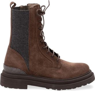Brunello Cucinelli Boots Leather Espresso