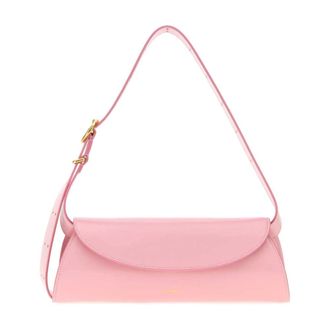Jil Sander Shoulder Bags, female, Pink, Size: ONE SIZE Cannolo Small