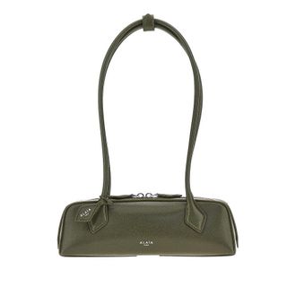 Alaia Grained leather small Le Teckel bag Woman One Size