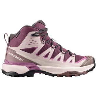 Salomon X Ultra 360 Edge Mid GTX Wanderschuhe f&uuml;r Damen | rosa/lila
