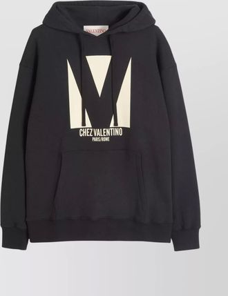 Valentino Garavani cotton printed hoodie