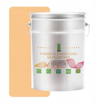OEM Pintura De Fachada De Silicona Beige C&aacute;lido 5l Permeable Al Vapor+