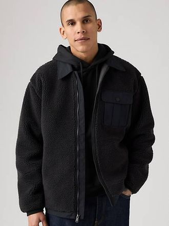 Levi's Joonie Sherpa Jacket - Mens - S - Black