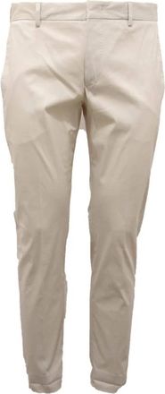 PT01 Katoenen Broek Epsilon Model Wit - Heren - Slim Fit Broeken - Wit - M - Katoen - Broeken