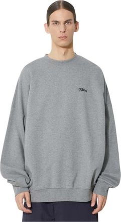 032c Sweatshirts - Heren - Sweatshirts - Grijs - L - Hoodies & sweatvesten
