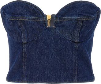 Magda Butrym Blue Tank Top