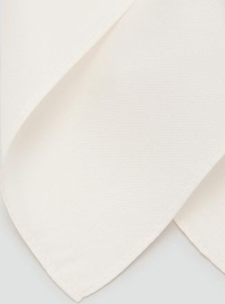 Mango Fazzoletto basico bianco - Uomo - Taglia unica - MANGO MAN