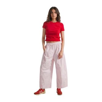 Deha Wide Trousers, female, Pink, Size: M Wide Trousers