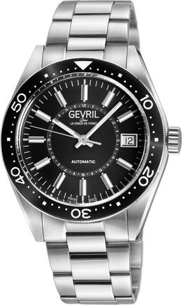 Gevril Group Belmont Automatic Black Dial Mens Watch 42100B