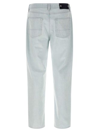 Stone Island Bleached Organic Cotton Jeans - Blue
