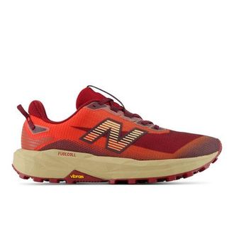 New Balance Uomo FuelCell Rebel Trail in Marrone/Rosso, Sintetica, Taglia 50