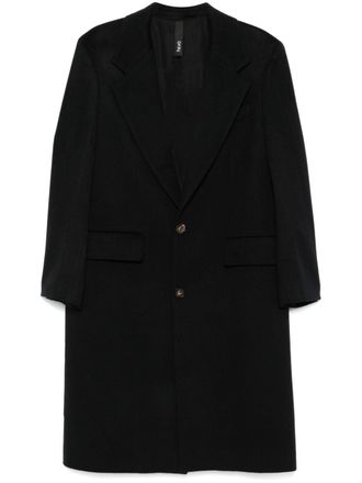 Hevò single-breasted coat - Blue