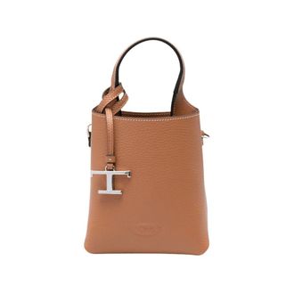 Tod's T Timeless Micro Bag - Dames - Mini tas - Bruin - ONE Size - Leer - Tassen