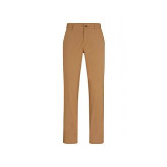 HUGO BOSS Heren, Broeken, Bruin, Maat: 4XL