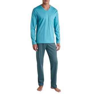 CALIDA Heren, Nachtkleding & Lounge, Blauw, Maat: XL