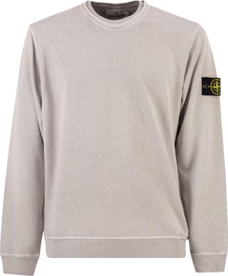 Stone Island Regular Fit Crew Neck Sweatshirt