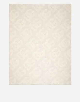 Dolce & Gabbana Wool, Silk, And Cashmere Blanket - Plaid Multicolor Onesize