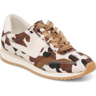 Dolce Vita B.NTCD Sneaker in Cocoa Calf Hair at Nordstrom Rack, Size 6.5