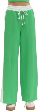 Entro Polished Play Pant In Green