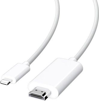 OEM Adecuado Para Cables Hdmi, Adecuado Para Cables Adaptadores De Interfaz Apple Lightning A Hdtv, Cables De Conversi&oacute;n Av, 2 Metros