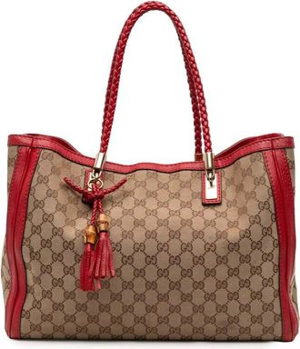 Gucci Pre-owned Gucci Medium GG Canvas Bella Tote YKRT795HYBJT3JRC