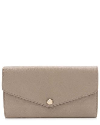 Louis Vuitton Beige Monogram Empreinte Sarah Wallet (Authentic Pre-Loved)
