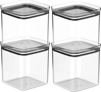 Ou Airtight Clear Stackable Food Storage Container Set with Leak Proof Lid at Nordstrom